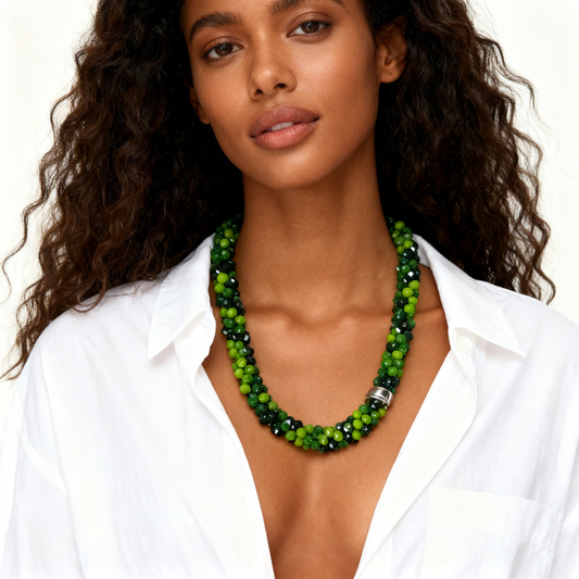 Green goddess Necklaces