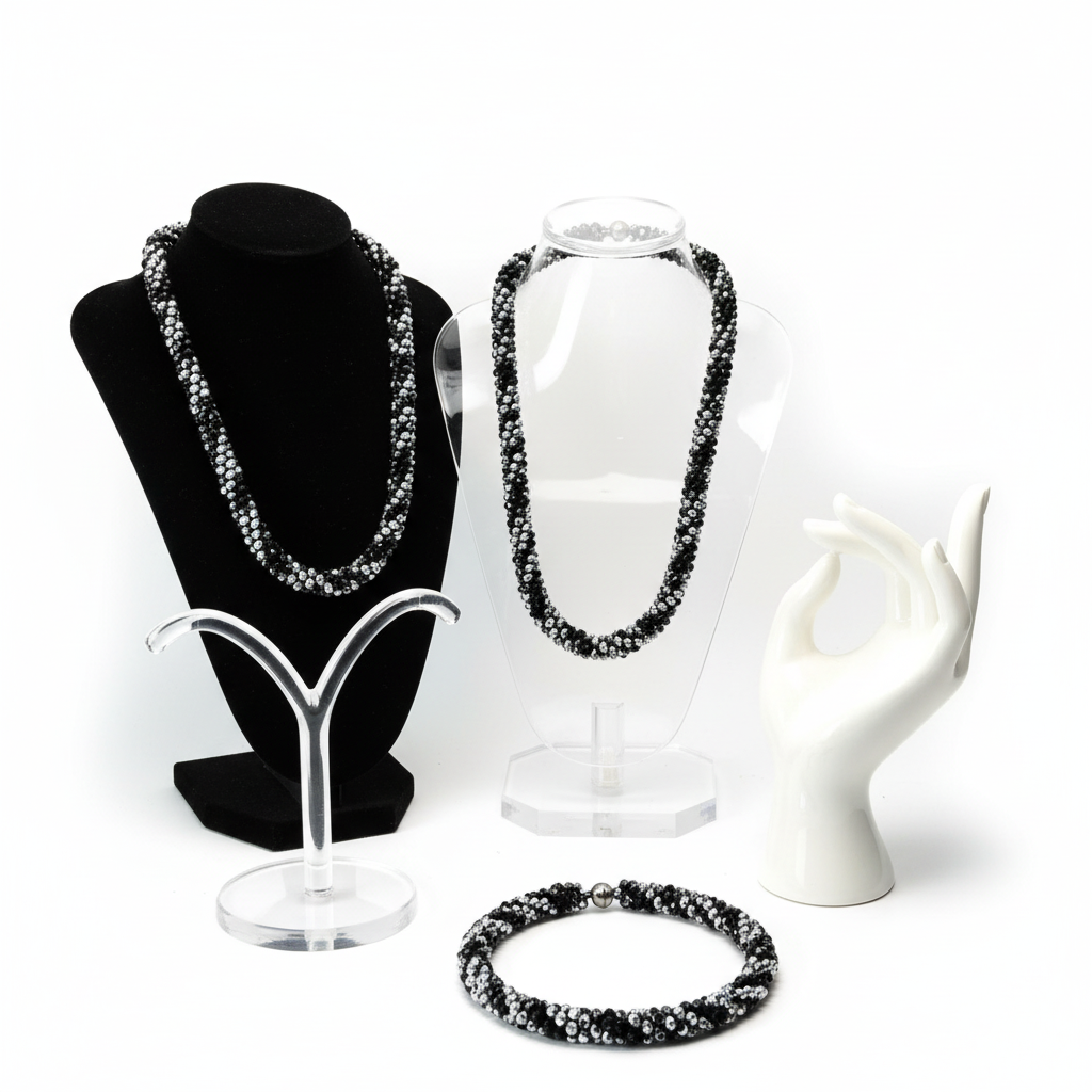 Ima Black Necklace