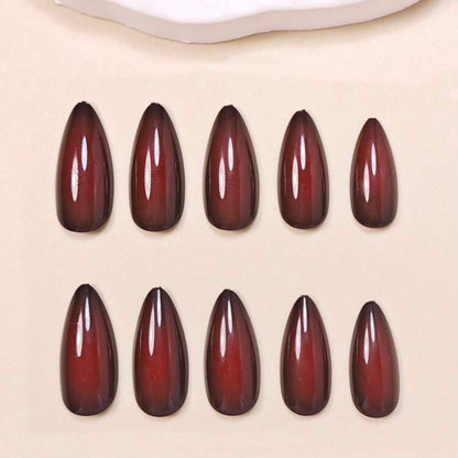 Faux Ongles Press-On Modèle Keyna- Design Élégant Réutilisable