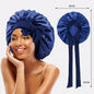 Bonnet en Satin pour Cheveux