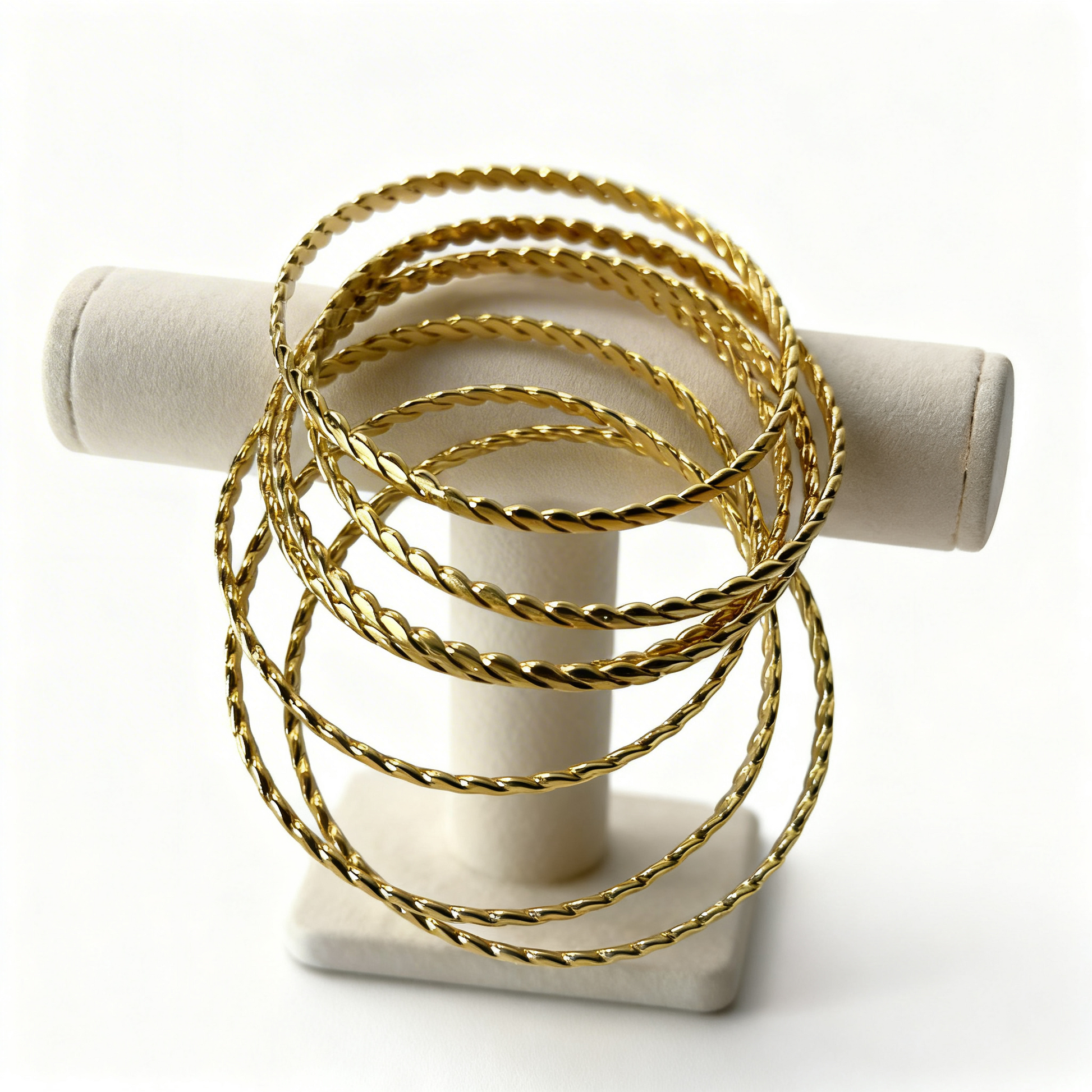 Bracelets Assia sur support