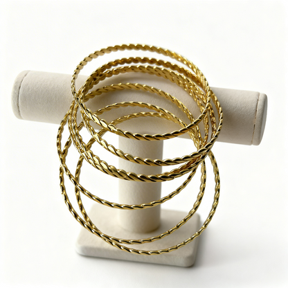 Bracelets Assia sur support
