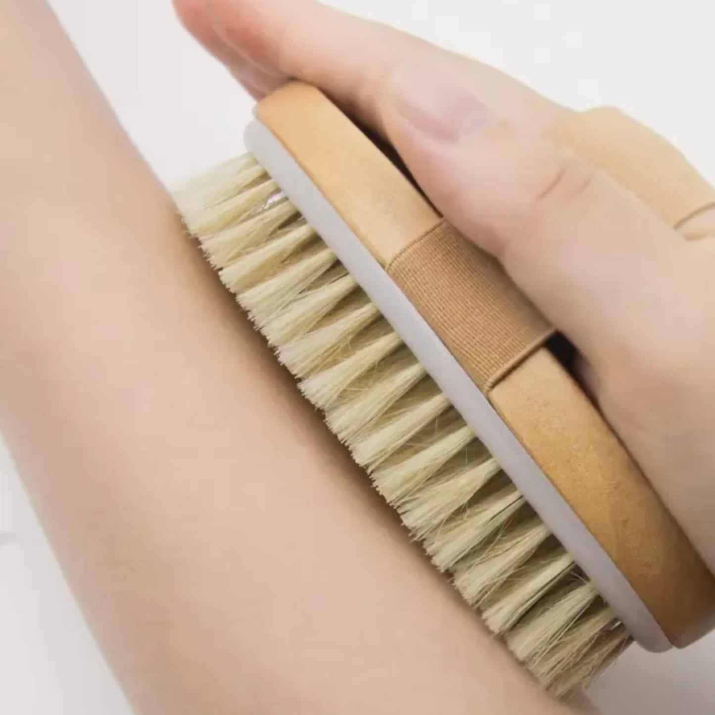 Brosse de Massage Corps à Sec - Drainage Lymphatique Naturel