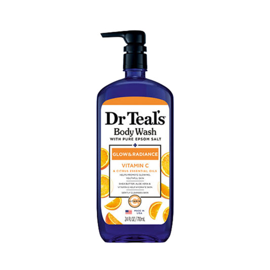 Dr Teals Gel douche éclat et luminosité à la vitamine C