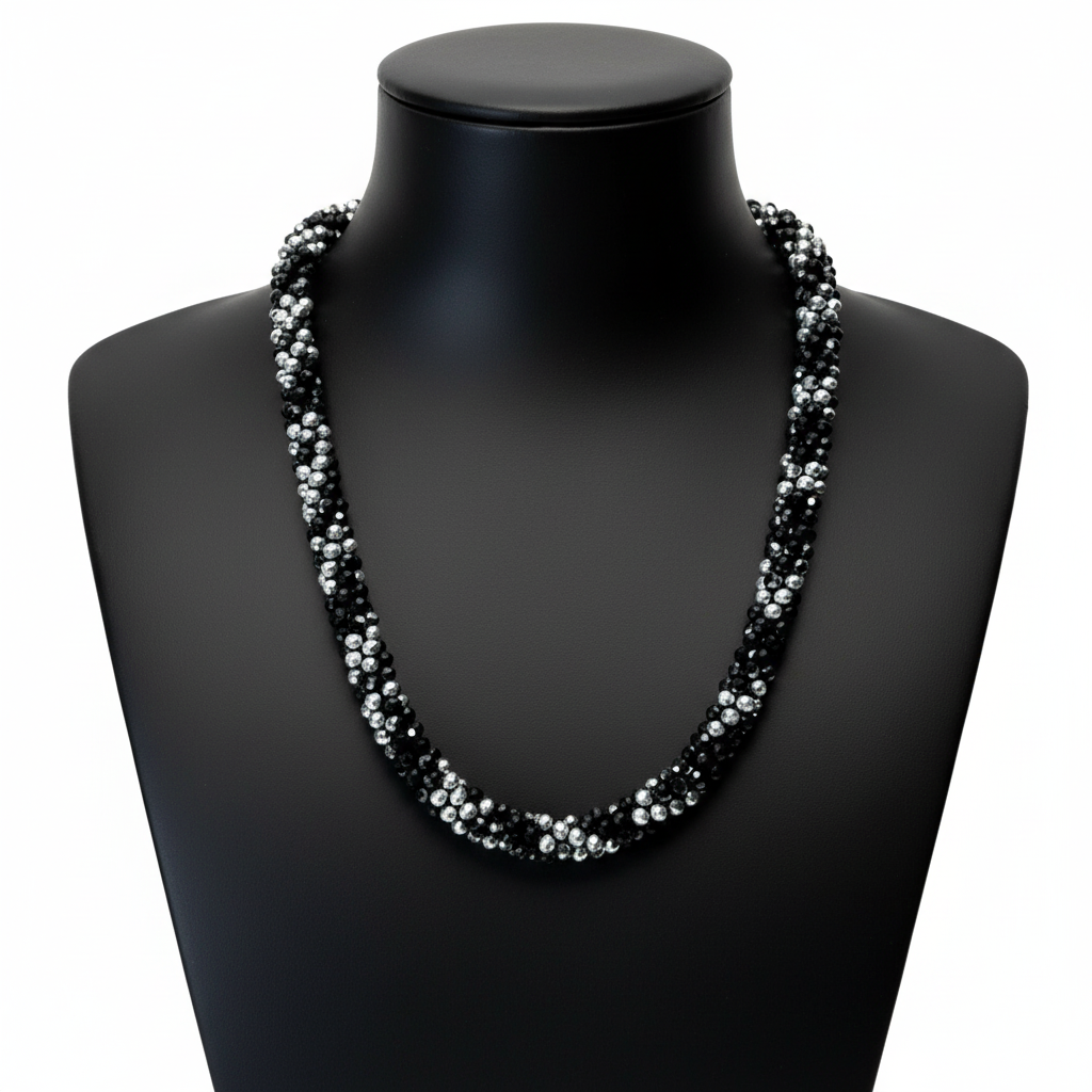 Ima Black Necklace
