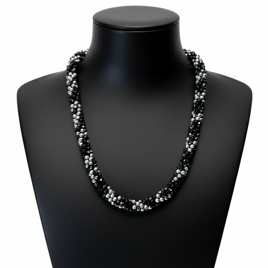 Ima Black Necklace