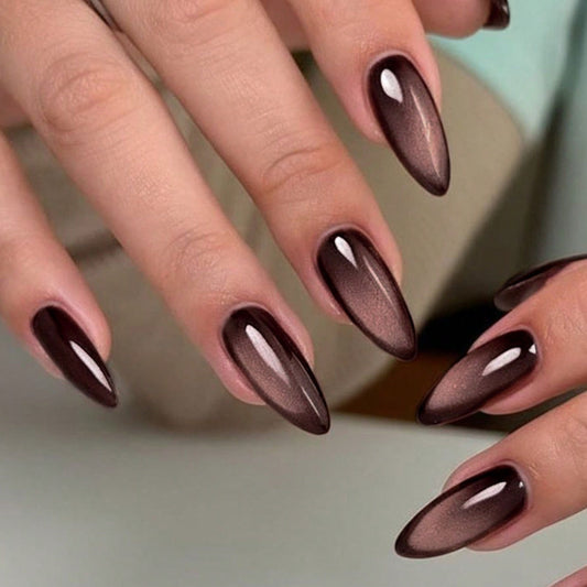 Faux Ongles Press-On Modèle kyra- Design Élégant Réutilisable