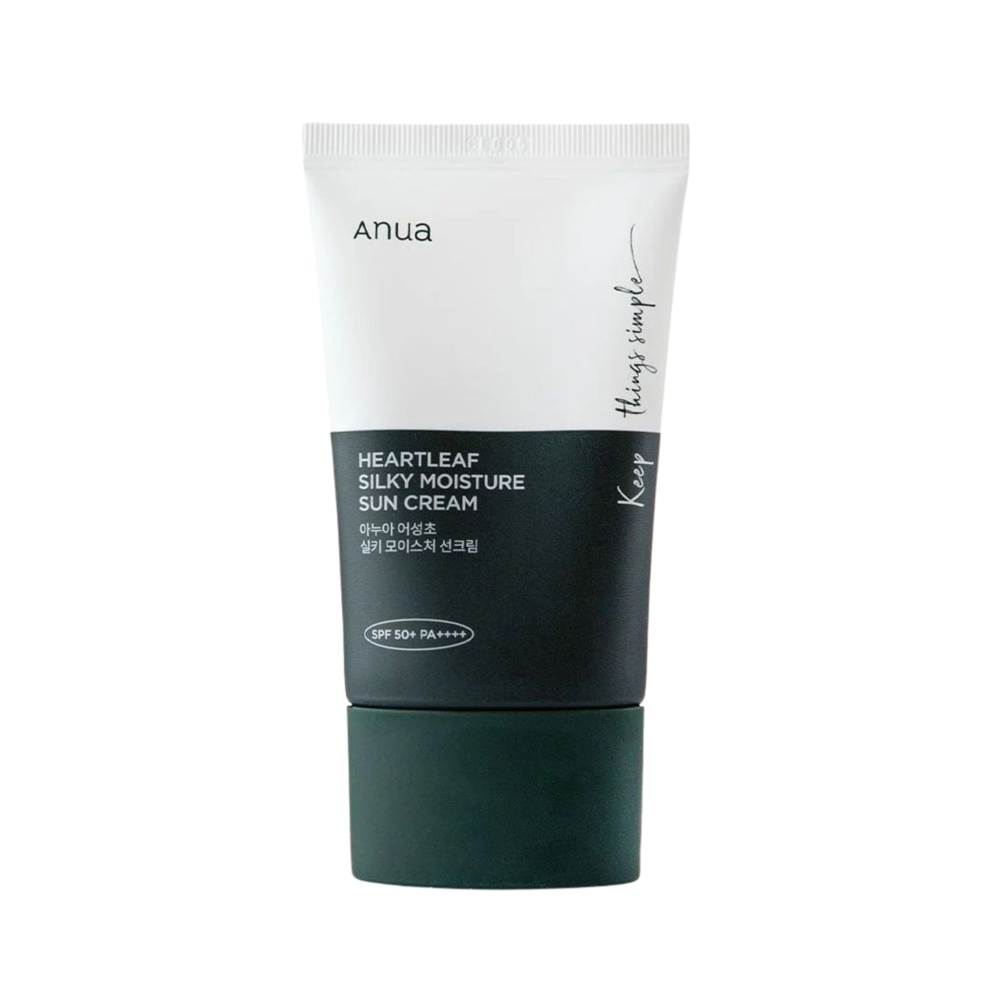 Anua Heartleaf Silky Moisture Sun Cream
