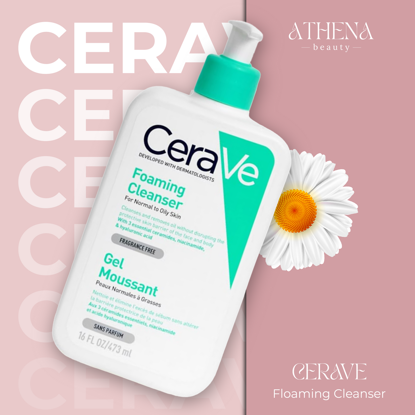 Cerave Gel Moussant Nettoyant