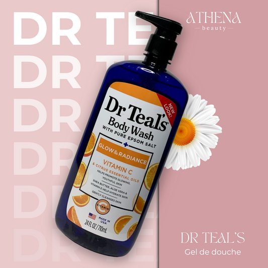 Dr Teals Gel douche éclat et luminosité à la vitamine C