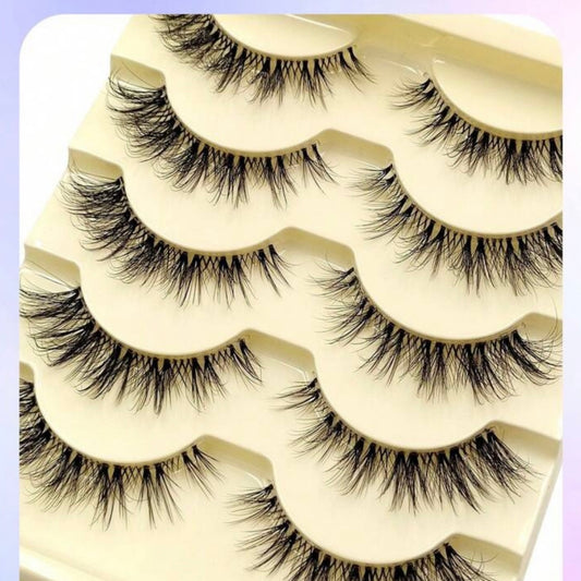 Faux Cils Réutilisables Modèle Yetta - Effet Naturel Longue Durée