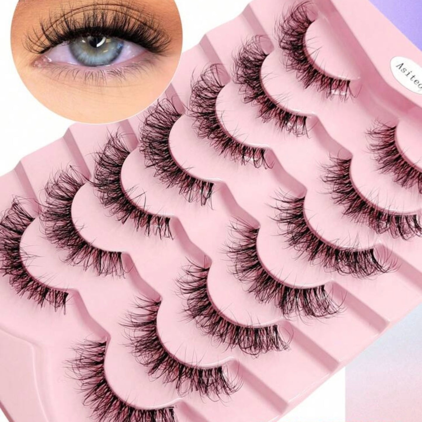 Faux Cils Réutilisables Modèle Ema- Effet Naturel Longue Durée